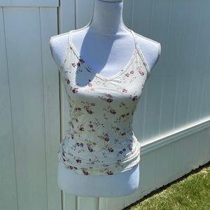 NWOT Garage Floral Tank Top